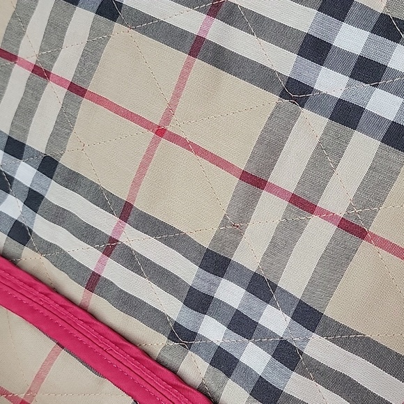 Burberry quilted field jacket medium pink/redish - Picture 9 of 12